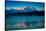 Panoramic view of Mount Denali, previously known as McKinley from Wonder Lake, Denali National P...-null-Stretched Canvas