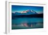 Panoramic view of Mount Denali, previously known as McKinley from Wonder Lake, Denali National P...-null-Framed Photographic Print