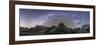 Panoramic View of Mt. Everest, Khumbu Glacier, Nuptse and Pumori Mountains in Nepal-Stocktrek Images-Framed Photographic Print