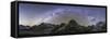 Panoramic View of Mt. Everest, Khumbu Glacier, Nuptse and Pumori Mountains in Nepal-Stocktrek Images-Framed Stretched Canvas