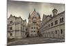 Panoramic View of Neuschwanstein Castle in Bavarian Alps, Germany-auris-Mounted Photographic Print