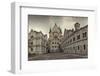 Panoramic View of Neuschwanstein Castle in Bavarian Alps, Germany-auris-Framed Photographic Print
