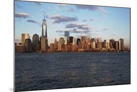 Panoramic View of New York City Skyline on Water Featuring One World Trade Center (1Wtc), Freedom T-Joseph Sohm-Mounted Photographic Print