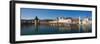 Panoramic View of Old Town Lucerne-George Oze-Framed Photographic Print