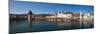 Panoramic View of Old Town Lucerne-George Oze-Mounted Photographic Print