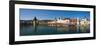 Panoramic View of Old Town Lucerne-George Oze-Framed Photographic Print