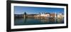 Panoramic View of Old Town Lucerne-George Oze-Framed Photographic Print