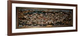 Panoramic View of Palestine with Jerusalem City, 1833-null-Framed Giclee Print