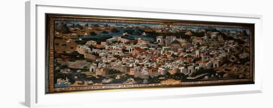 Panoramic View of Palestine with Jerusalem City, 1833-null-Framed Giclee Print