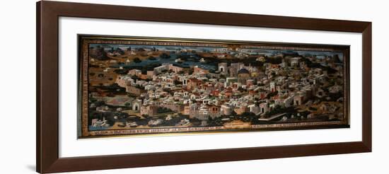 Panoramic View of Palestine with Jerusalem City, 1833-null-Framed Giclee Print