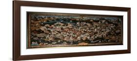 Panoramic View of Palestine with Jerusalem City, 1833-null-Framed Giclee Print