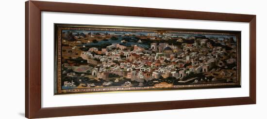 Panoramic View of Palestine with Jerusalem City, 1833-null-Framed Giclee Print