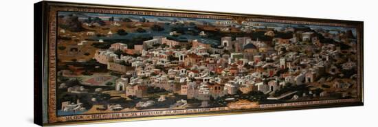 Panoramic View of Palestine with Jerusalem City, 1833-null-Stretched Canvas