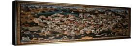 Panoramic View of Palestine with Jerusalem City, 1833-null-Stretched Canvas