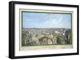 Panoramic View of Paris Towards the North, 1786-Louis-Nicolas de Lespinasse-Framed Giclee Print