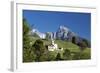 Panoramic View of Pizzo Di Prata and Daloo Surrounded by Green Meadows, Chiavenna Valley-Roberto Moiola-Framed Photographic Print