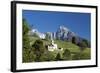 Panoramic View of Pizzo Di Prata and Daloo Surrounded by Green Meadows, Chiavenna Valley-Roberto Moiola-Framed Photographic Print