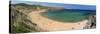 Panoramic View of Platja De Cavalleria (Cavalleria Beach)-Stuart Black-Stretched Canvas