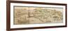 Panoramic View of Rhodes, 1486-Erhard Reuwich-Framed Premium Giclee Print