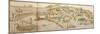 Panoramic View of Rhodes, 1486-Erhard Reuwich-Mounted Giclee Print