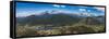 Panoramic View of Rocky Mountains from Prospect Mountain, Estes Park, Colorado, USA-Nataliya Hora-Framed Stretched Canvas