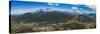 Panoramic View of Rocky Mountains from Prospect Mountain, Estes Park, Colorado, USA-Nataliya Hora-Stretched Canvas