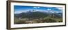 Panoramic View of Rocky Mountains from Prospect Mountain, Estes Park, Colorado, USA-Nataliya Hora-Framed Premium Photographic Print