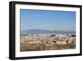 Panoramic View of Rome from Gianicolo, the Janiculum Hill, Rome, Italy-null-Framed Giclee Print