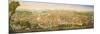 Panoramic View of Rome from the Janiculum Hill, 1800-25-Antonio Testa-Mounted Giclee Print