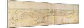 Panoramic View of S'Hertogenbosch, C.1545-50-Anthonis van den Wyngaerde-Mounted Premium Giclee Print