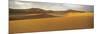 Panoramic View of Sand Dunes in Sand Sea, Sossusvlei, Namib Naukluft Park, Namibia, Africa-Lee Frost-Mounted Photographic Print