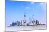 Panoramic View of Shanghai Skyline, China-Zoom-zoom-Mounted Photographic Print