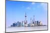 Panoramic View of Shanghai Skyline, China-Zoom-zoom-Mounted Photographic Print