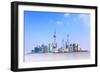 Panoramic View of Shanghai Skyline, China-Zoom-zoom-Framed Photographic Print