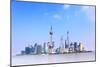 Panoramic View of Shanghai Skyline, China-Zoom-zoom-Mounted Photographic Print