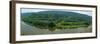 Panoramic View of Siberian Taiga Landscape at Summer-viczast-Framed Photographic Print