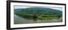 Panoramic View of Siberian Taiga Landscape at Summer-viczast-Framed Photographic Print