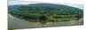 Panoramic View of Siberian Taiga Landscape at Summer-viczast-Mounted Photographic Print