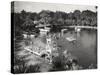 Panoramic View of Silver Springs, Florida-null-Stretched Canvas