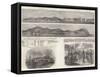 Panoramic View of Sinope, Sketched after the Battle-null-Framed Stretched Canvas