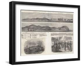 Panoramic View of Sinope, Sketched after the Battle-null-Framed Giclee Print
