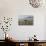 Panoramic view of skyline and downtown El Paso Texas looking toward Juarez, Mexico-null-Photographic Print displayed on a wall