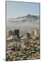 Panoramic view of skyline and downtown El Paso Texas looking toward Juarez, Mexico-null-Mounted Premium Photographic Print