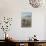 Panoramic view of skyline and downtown El Paso Texas looking toward Juarez, Mexico-null-Photographic Print displayed on a wall