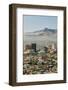 Panoramic view of skyline and downtown El Paso Texas looking toward Juarez, Mexico-null-Framed Photographic Print