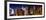 Panoramic View of Skyscrapers of Times Square and 42nd Street at Night-Philippe Hugonnard-Framed Photographic Print