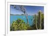 Panoramic View of Spearn Bay from a Hill Overlooking the Quiet Lagoon Visited by Many Sailboats-Roberto Moiola-Framed Photographic Print