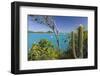 Panoramic View of Spearn Bay from a Hill Overlooking the Quiet Lagoon Visited by Many Sailboats-Roberto Moiola-Framed Photographic Print