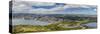 Panoramic View of St. Johns Harbour and Downtown Area, St. John'S, Newfoundland-Michael Nolan-Stretched Canvas