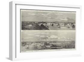 Panoramic View of St Petersburg, from a Watch-Tower-null-Framed Giclee Print